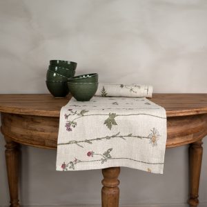 sommarblomster-linkalk-table-runner